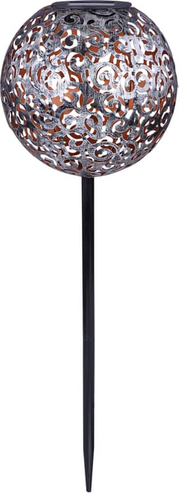 GLOBO LIGHTING SOLAR Solarleuchte | Silber