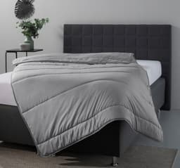 OTTO home Microfaserbettdecke Clarra | Grau