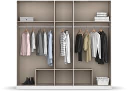 rauch Kleiderschrank GAMMA | Grau