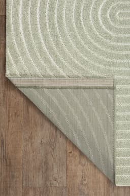 the carpet Teppich Santo Plus | Grün