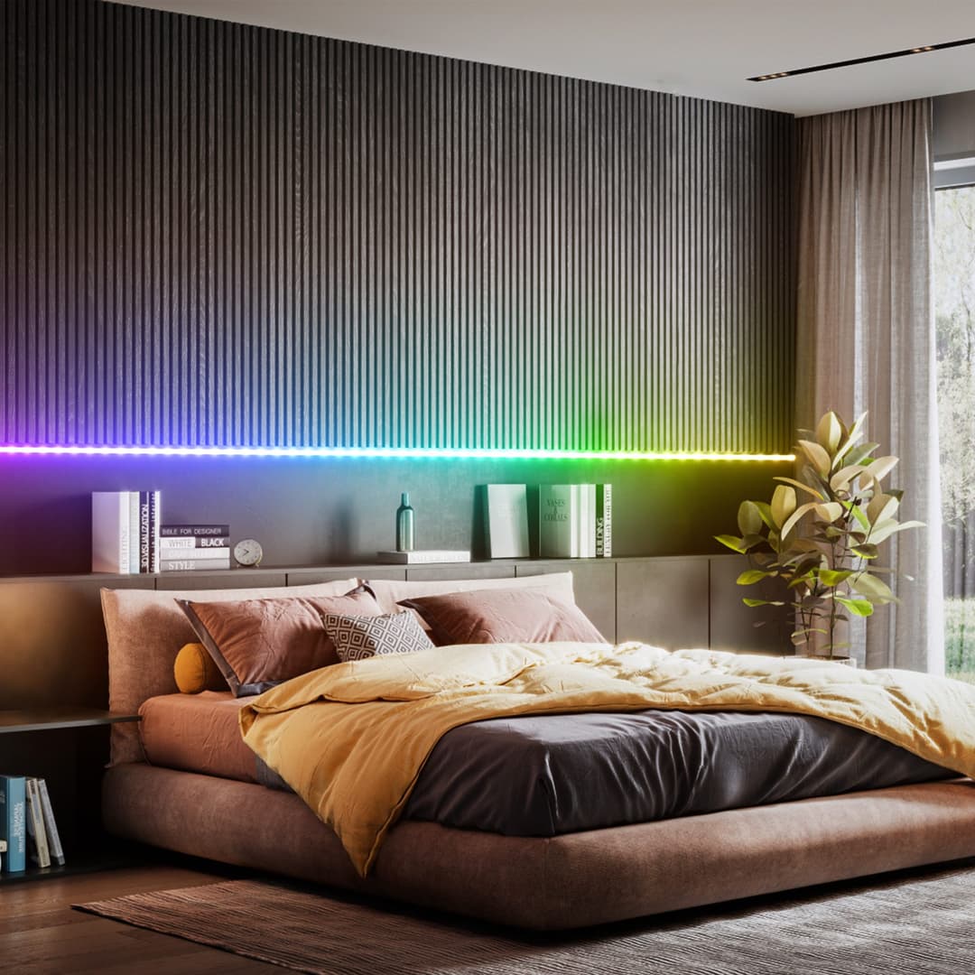 B.K.Licht LED Stripe USB RGBIC | Mehrfarbig