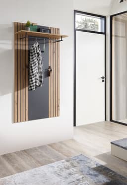 HBZ Garderobenpaneel Lagos | Holztöne