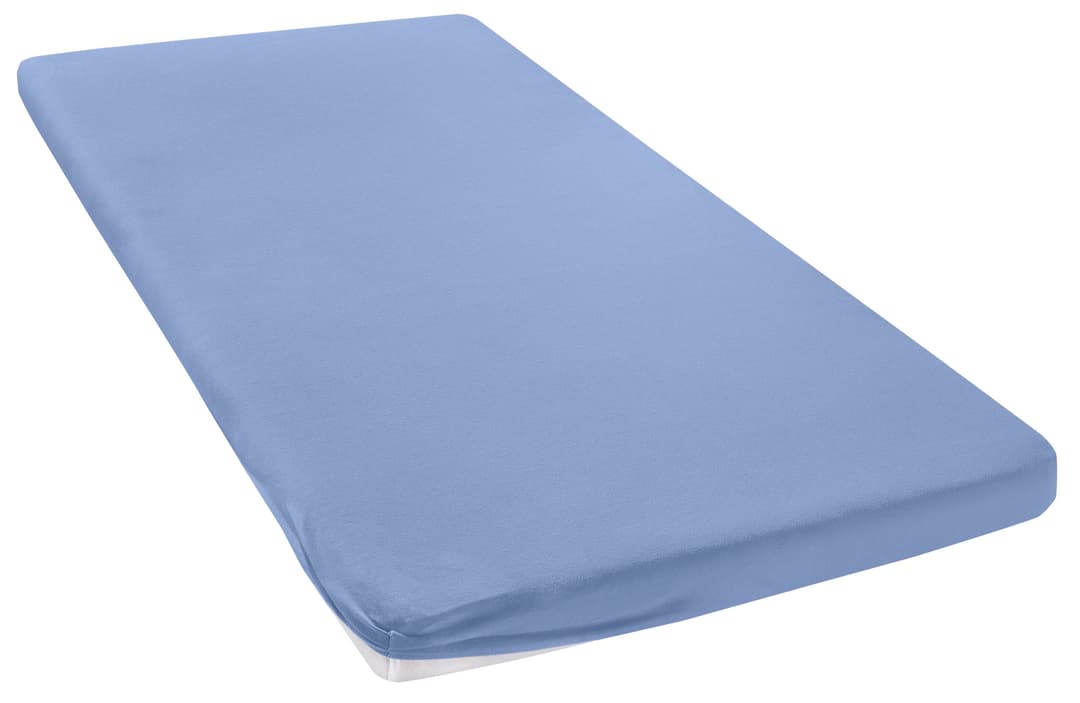 OTTO home Spannbettlaken Topper Basic | Blau