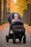 Fillikid Kinley Winterfußsack | Schwarz 2