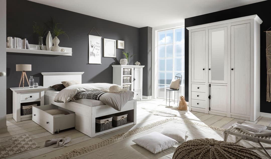 Home affaire Kleiderschrank California | Weiß