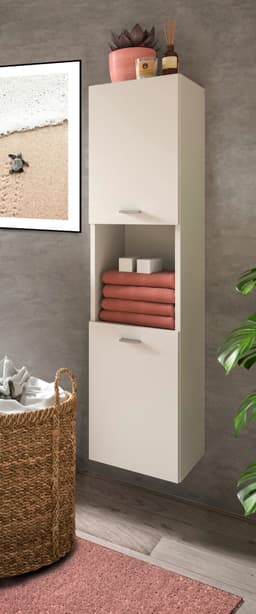 welltime Hochschrank Tampa | Weiß