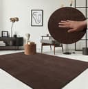 the carpet Teppich Relax | Braun