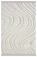 homsy by Ana Johnson Teppich Waavy mit Fransen | Beige 2