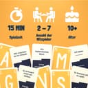 ATM GAMING Spiel Quickstop Das BuchstabenDuell | Mehrfarbig 4