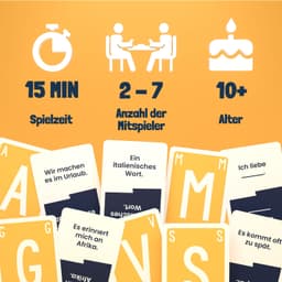 ATM GAMING Spiel Quickstop Das BuchstabenDuell | Mehrfarbig