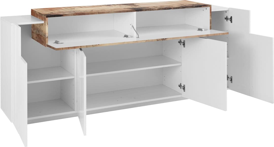 Home affaire Sideboard Coro | Weiß