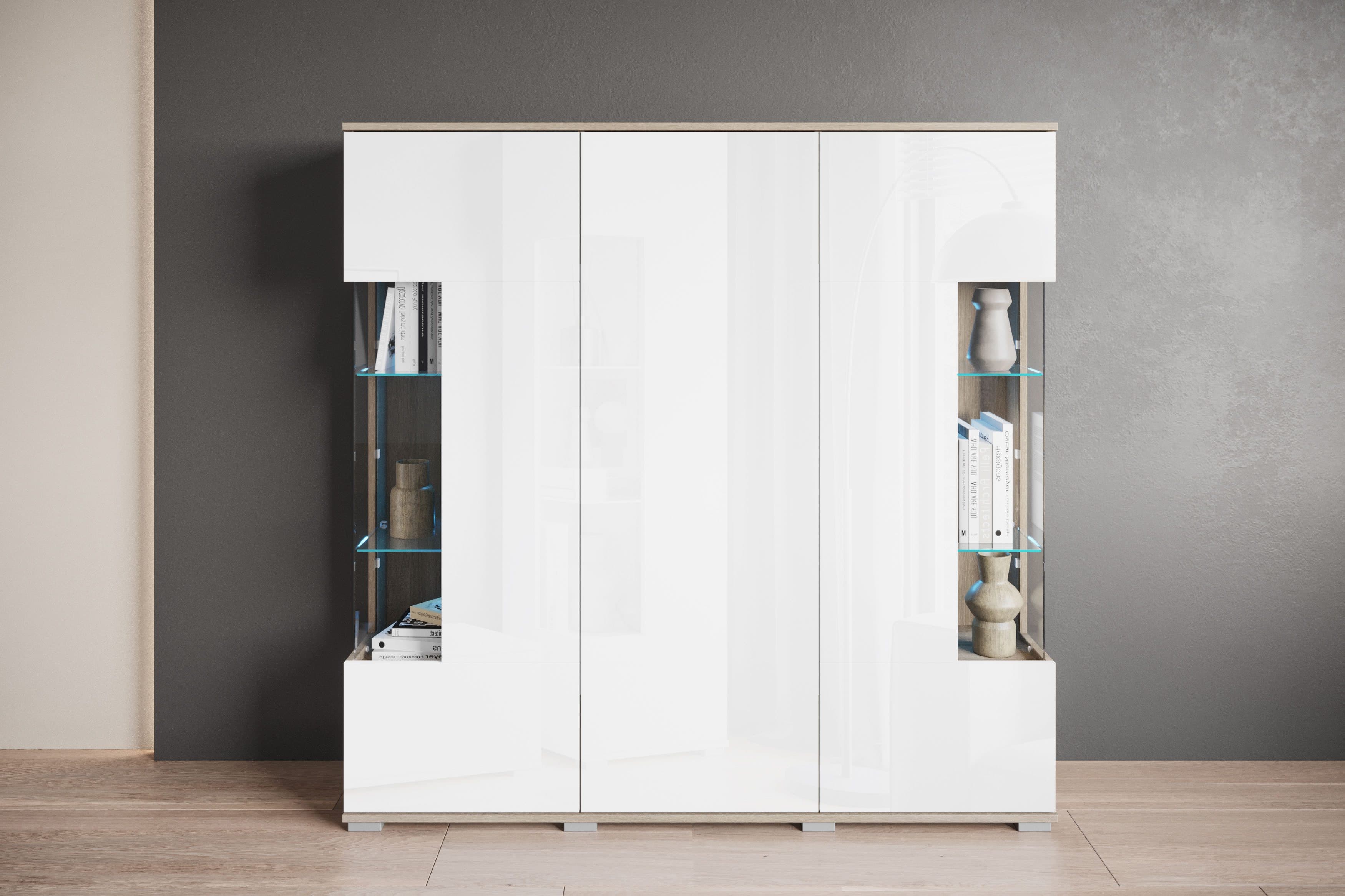 OTTO home Highboard Kenia | Mehrfarbig