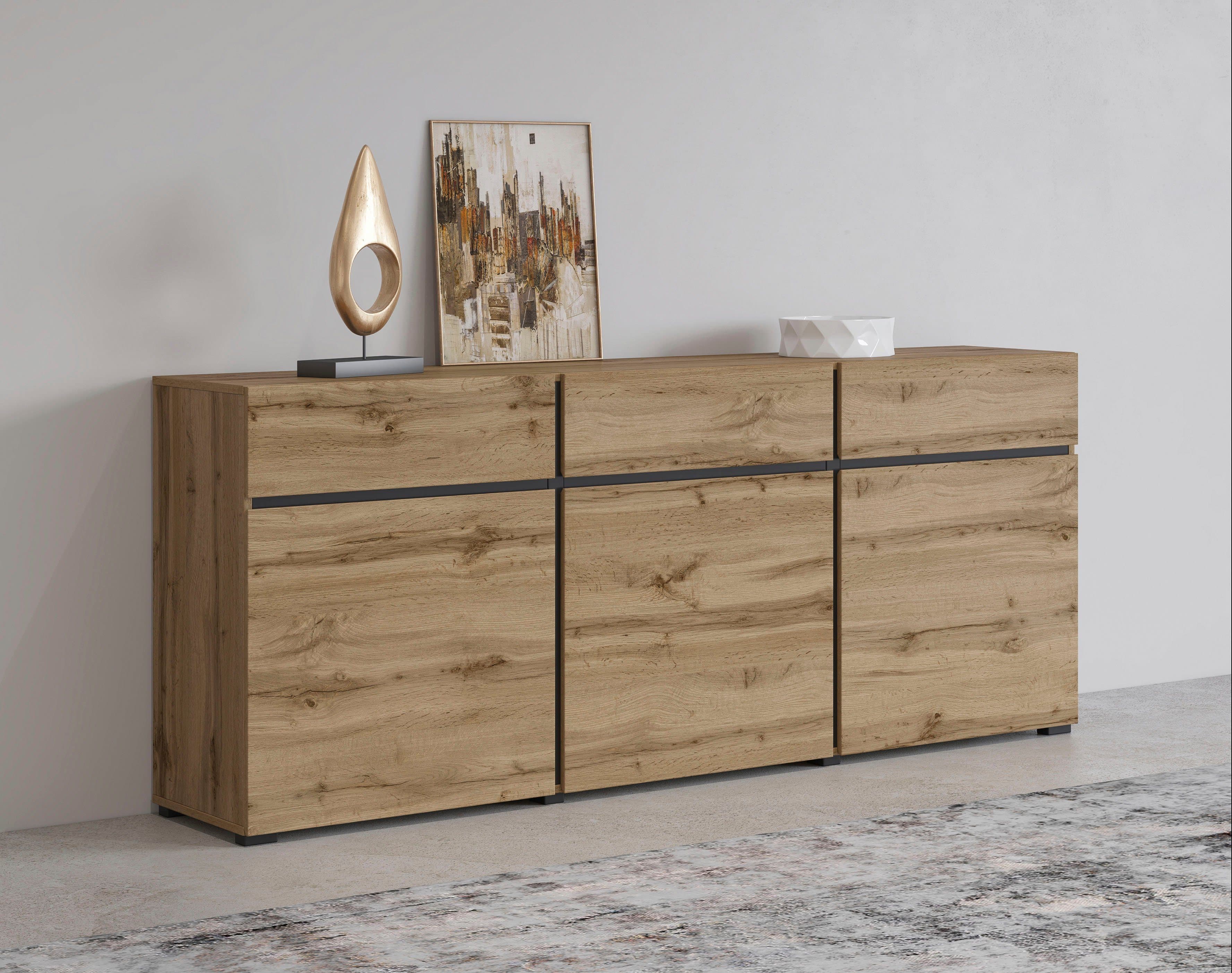 OTTO home Sideboard Cross | Holztöne