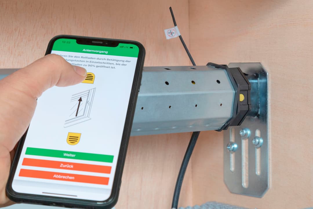 SCHELLENBERG Rollladenmotor Premium | Gelb