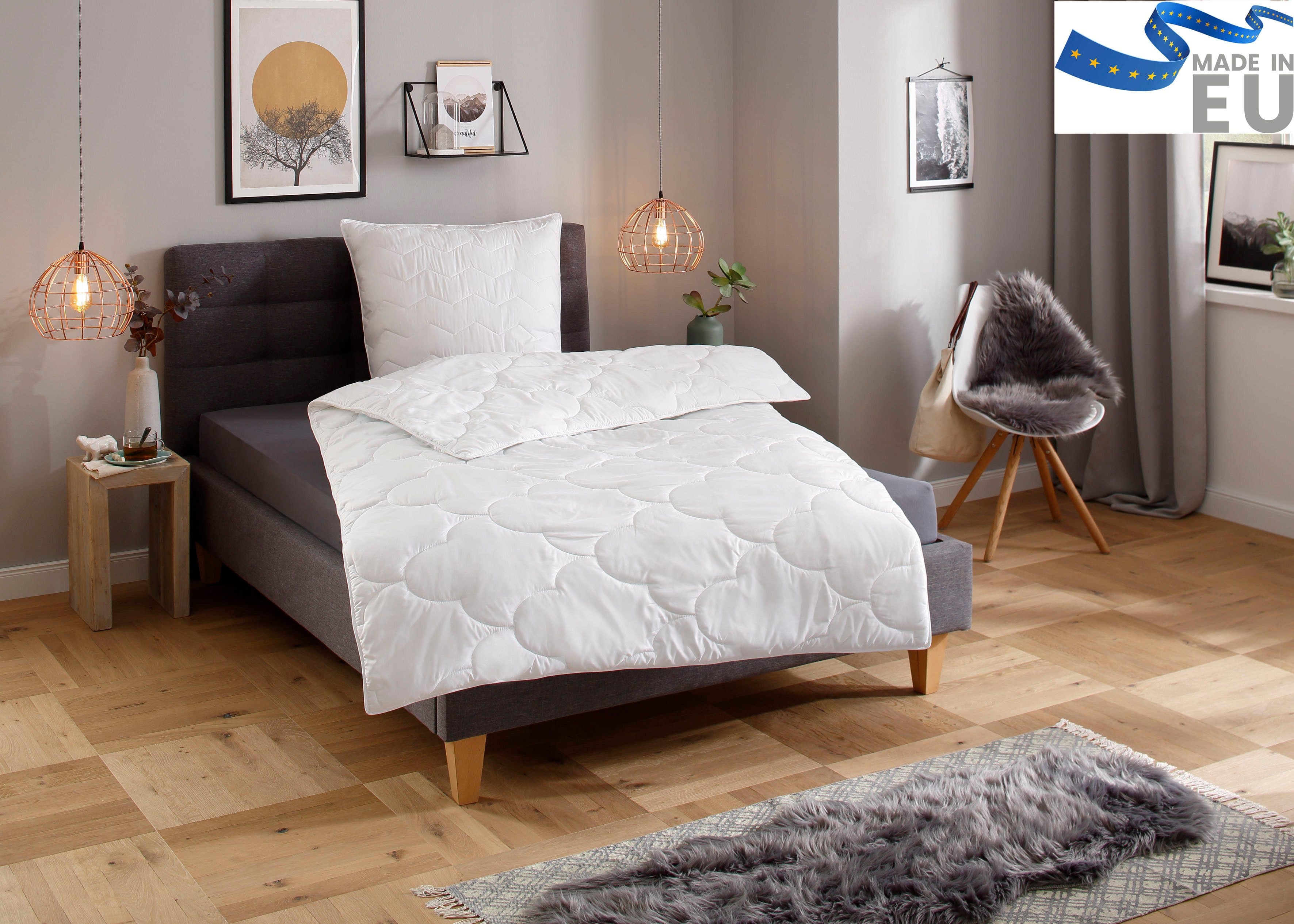 OTTO home Microfaserbettdecke Mondschein | Weiß