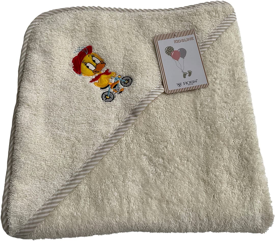 ROSS Kapuzenhandtuch KIDSLINE | Beige