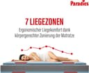 Taschenfederkernmatratze Paradies Prolife Strong XXL | Weiß 2