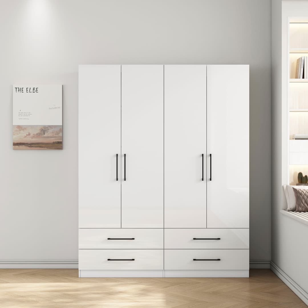OTTO home Kleiderschrank Sylt | Weiß