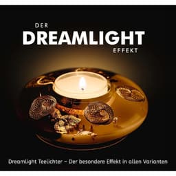 GILDE Teelichthalter Dreamlight | Rosa