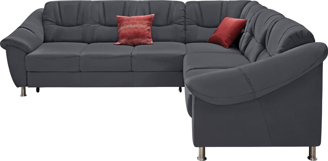 sit&more Ecksofa Salsa L-Form | Grau