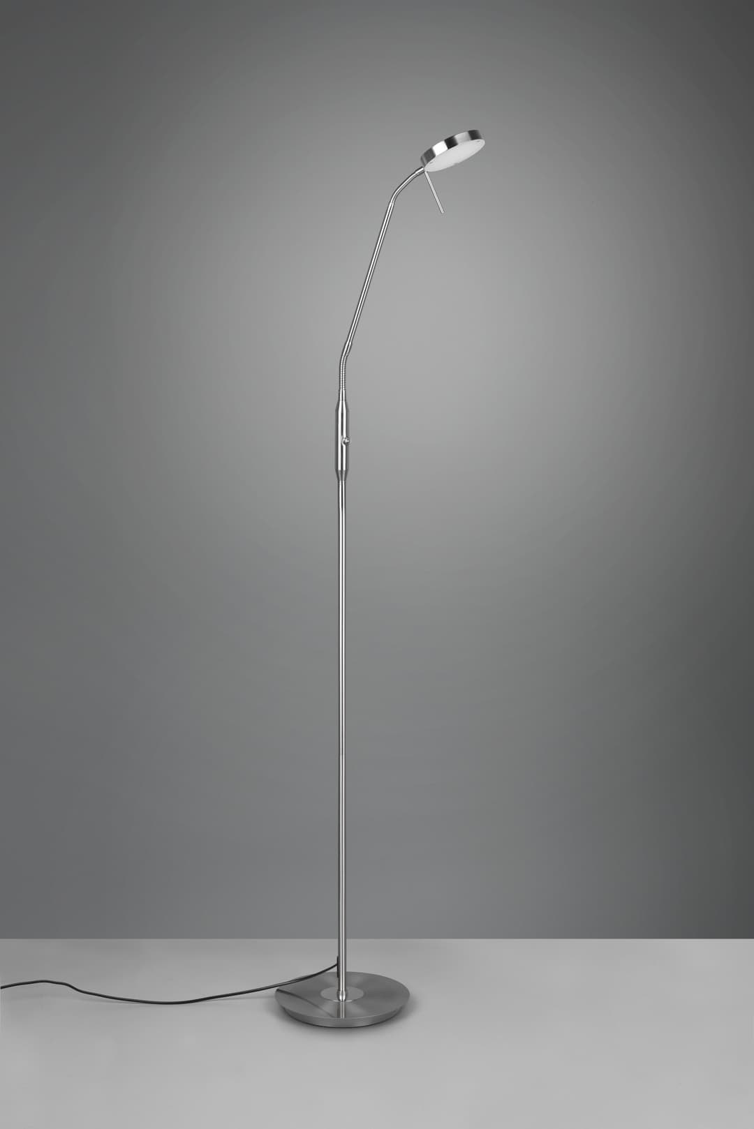 TRIO Leuchten LED Stehlampe MONZA | Silber