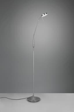 TRIO Leuchten LED Stehlampe MONZA | Silber