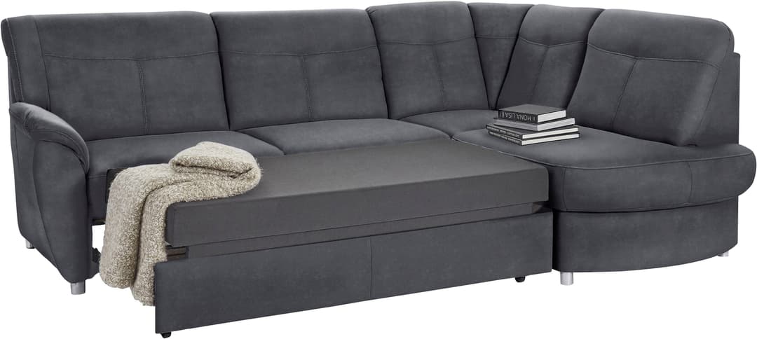 sit&more Ecksofa Sonoma L-Form | Grau