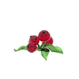 Swarovski Dekofigur Kristallfigur Idyllia Rote Beeren | Rot