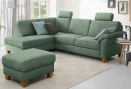 Home affaire Ecksofa Borkum | Grün