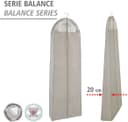 WENKO Kleidersack Modell Balance | Grau 4