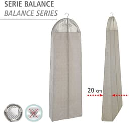 WENKO Kleidersack Modell Balance | Grau
