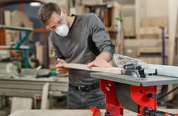 Einhell Tischkreissäge TC-TS 8 I | Rot