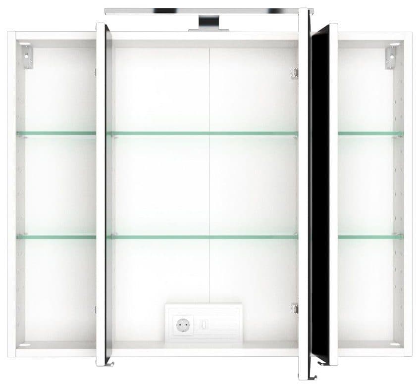 welltime Spiegelschrank Baabe | Weiß