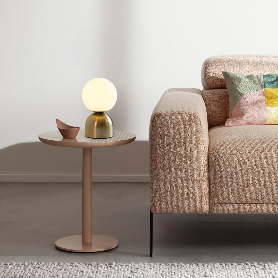 SCHÖNER WOHNEN-Kollektion LED Tischleuchte RUDI | Gold