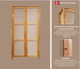 Home affaire Kleiderschrank Hällevik | Holztöne