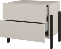 OTTO home Nachtkommode Jukon | Beige
