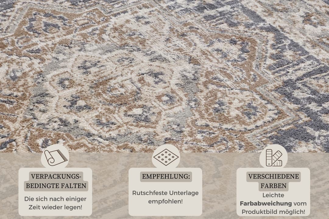 HANSE Home Teppich Sand | Beige