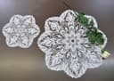 Stickereien Plauen Tischdecke Rosentraum | Weiß 3