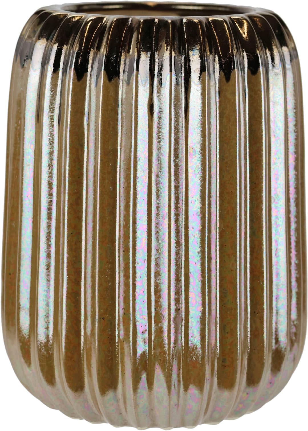 I.GE.A. Keramikvase | Braun