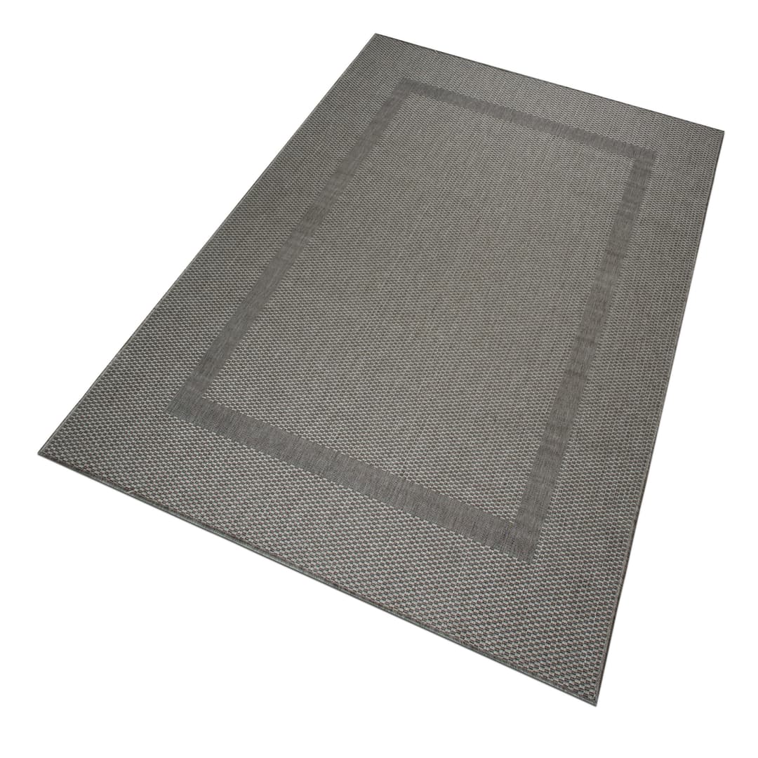 OTTO home Teppich Venedig Bordüre | Grau