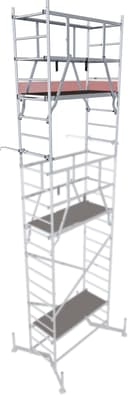 KRAUSE Arbeitsgerüst ClimTec System 2. Aufstockung | Metall
