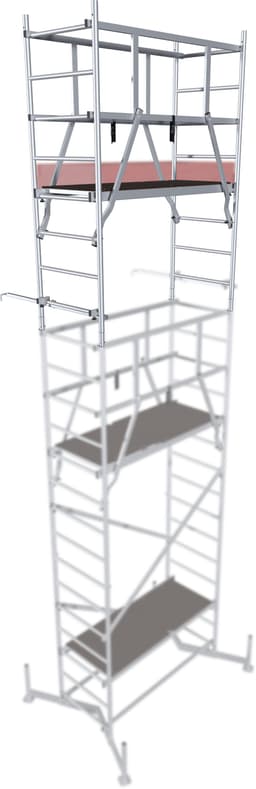 KRAUSE Arbeitsgerüst ClimTec System 2. Aufstockung | Metall