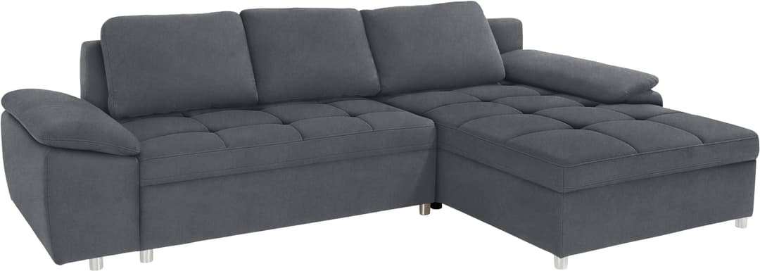 Home affaire Ecksofa Labene L-Form | Grau