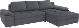 Home affaire Ecksofa Labene L-Form | Grau
