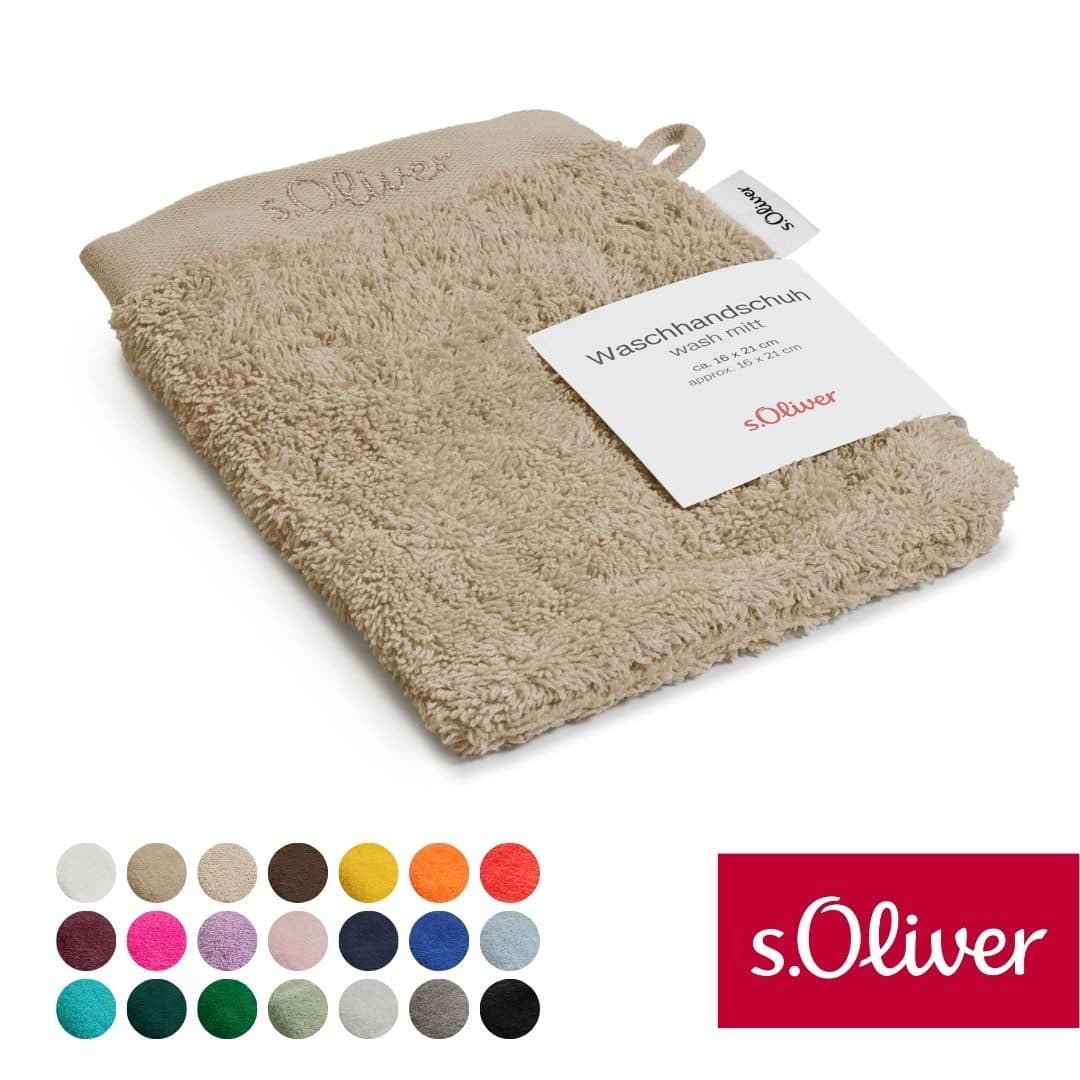 s.Oliver Waschhandschuh | Beige