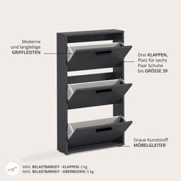 HBZ Sam Schuhkipper | Grau
