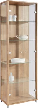 fif möbel Vitrine OPTIMA | Braun
