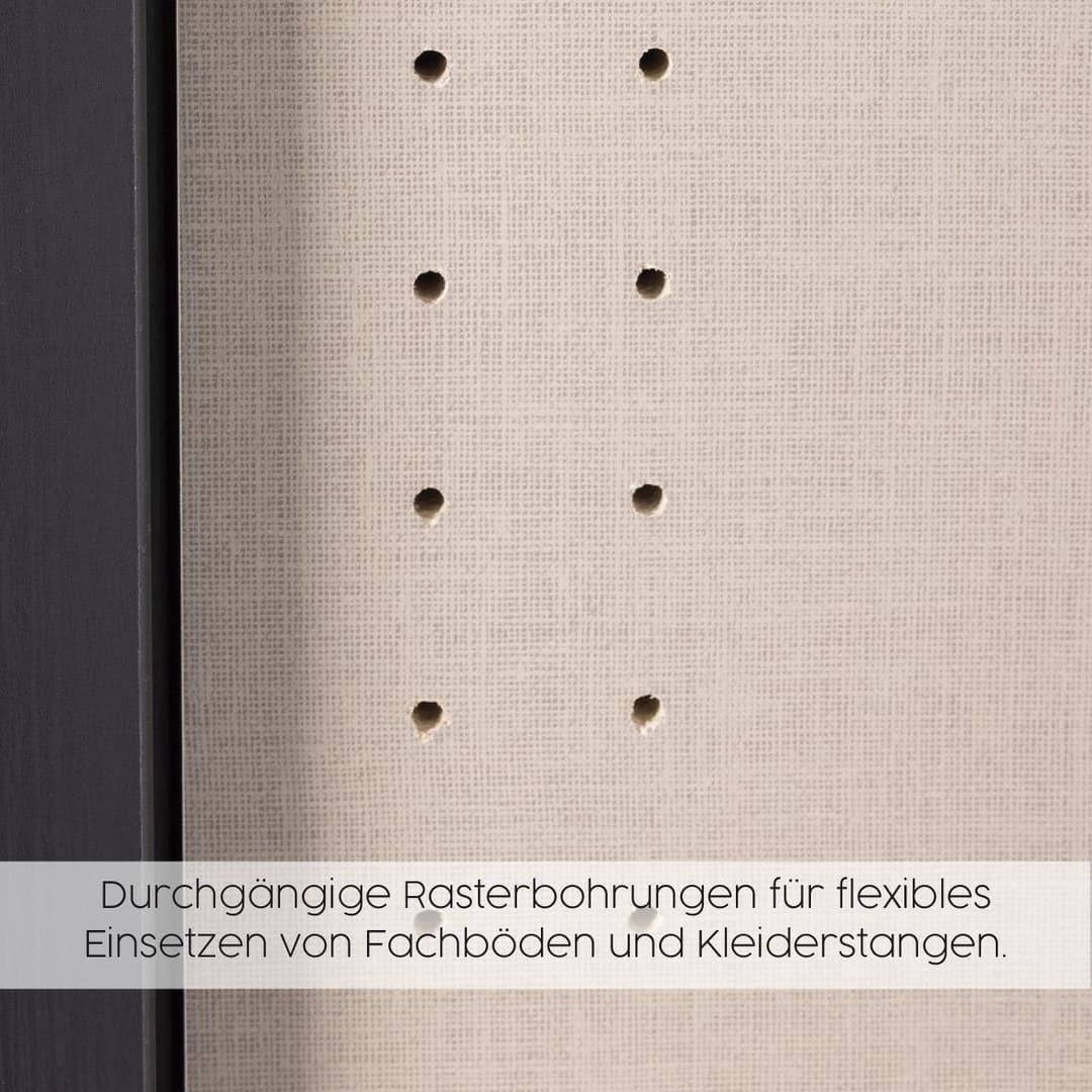 rauch Eckkleiderschrank Bremen | Grau