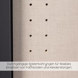 rauch Eckkleiderschrank Bremen | Grau