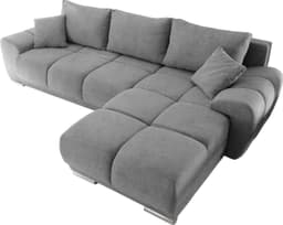 ED EXCITING DESIGN Ecksofa Anton | Grau